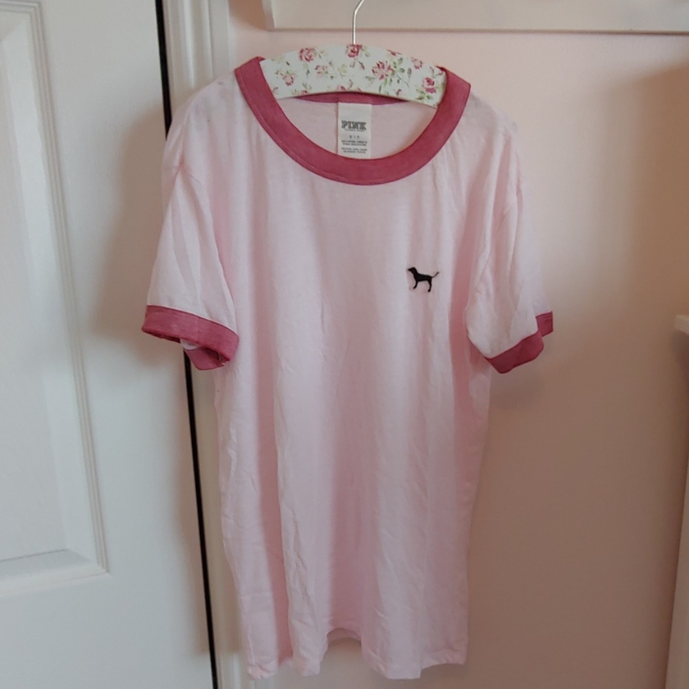 PINK light pink t-shirt